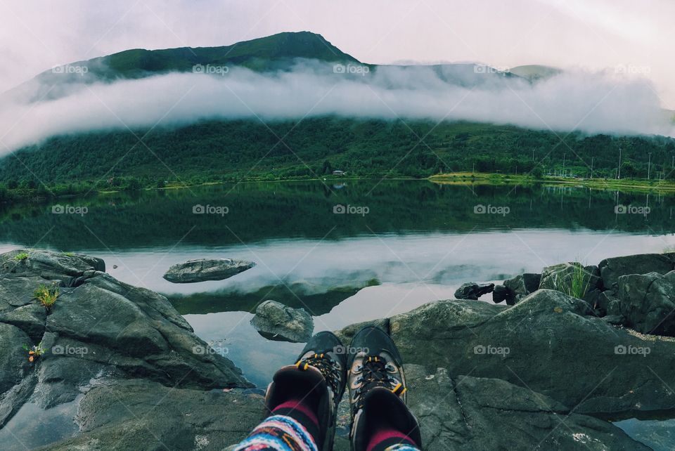 Water, No Person, Landscape, Mountain, Lake