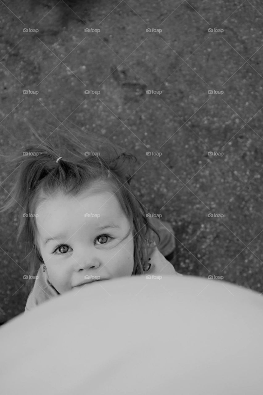 Ready for sister. 32 weeks pregnant with #2. 