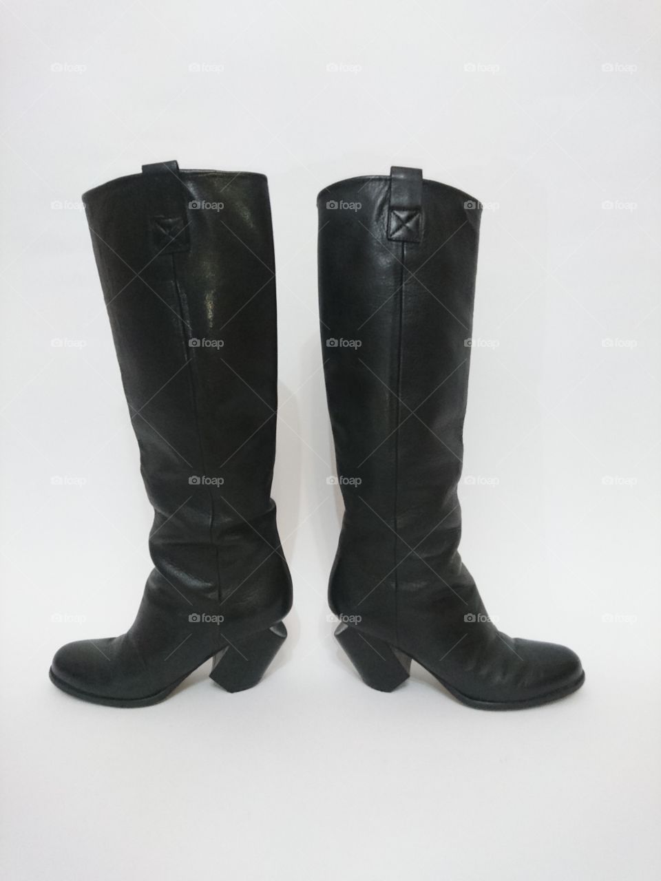 maison martin margiela luxury designer genuine leather high boots