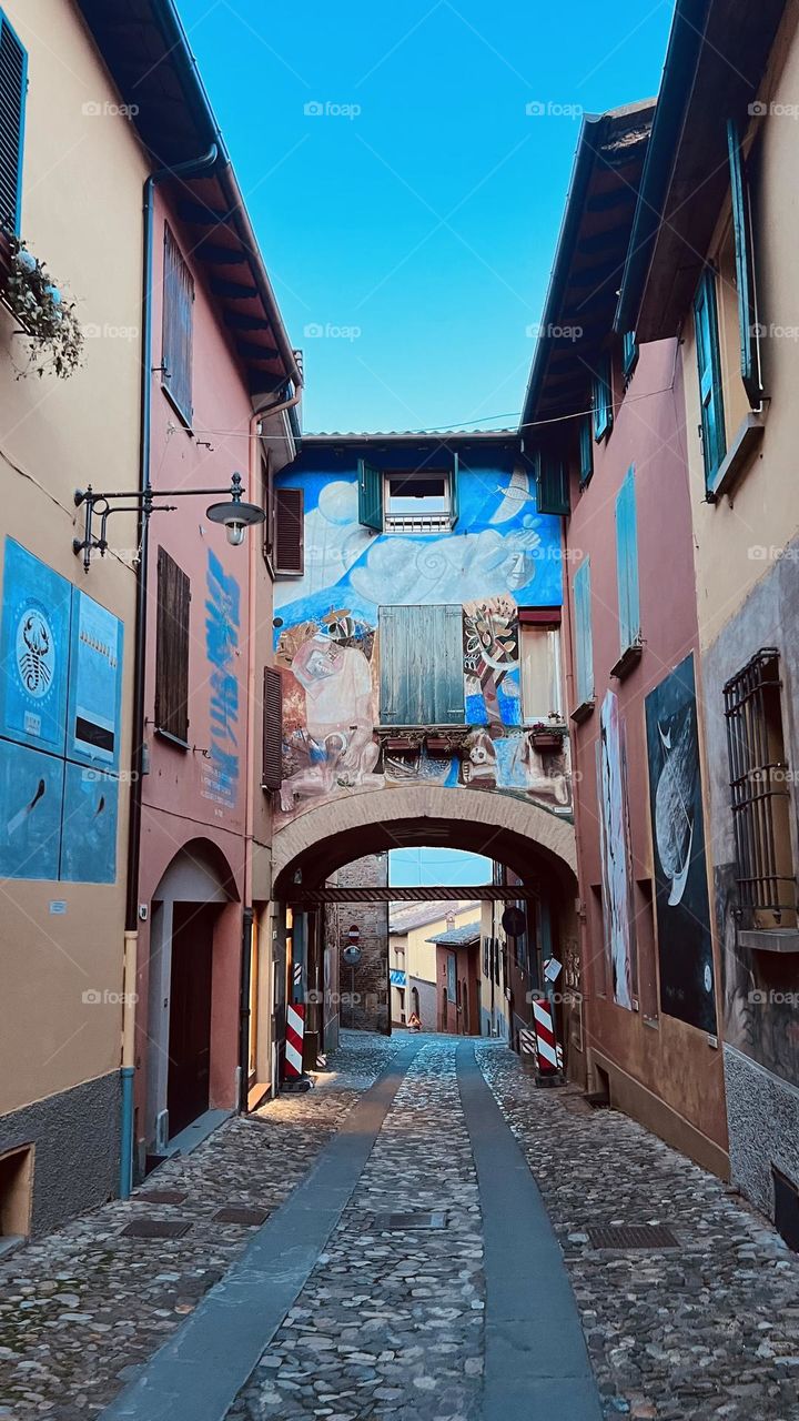 Artistic district in Italy 