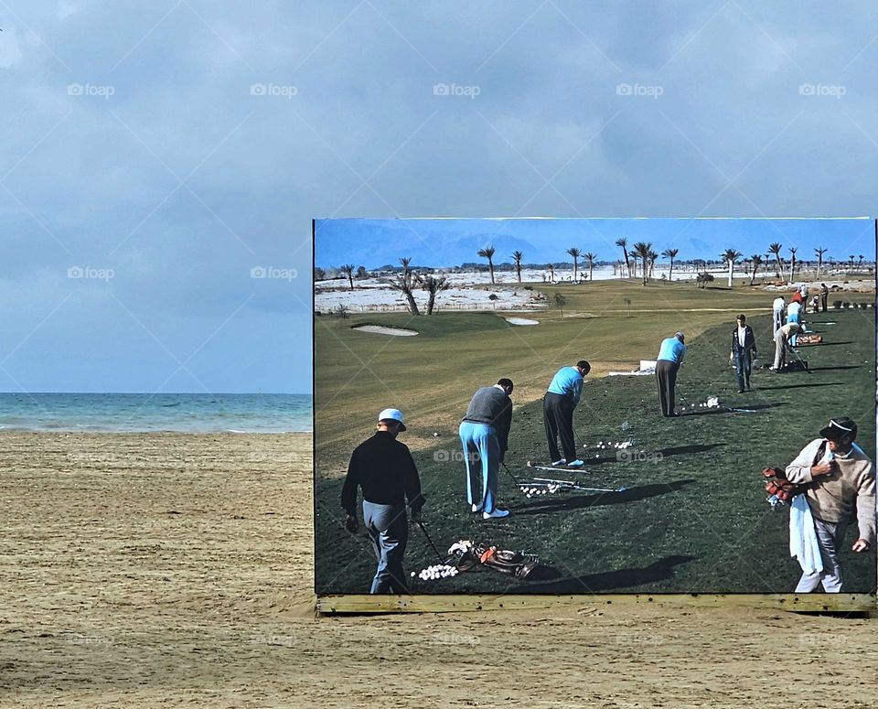 Planches contact on the beach of Deauville