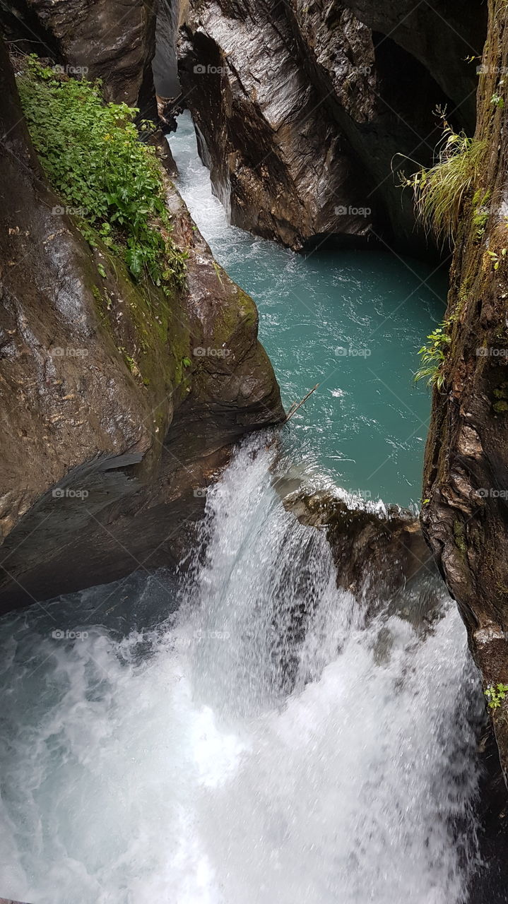 Sigmund Thun Klamm Kaprun, Austria - gorge with river