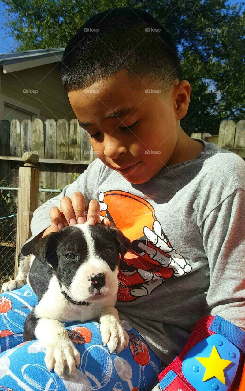 Kid and Pup