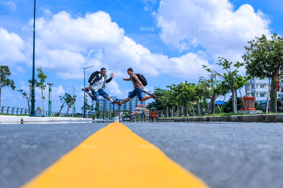 Traveling and taking picture . A long holiday of me and my friend I like taking picture and traveling.