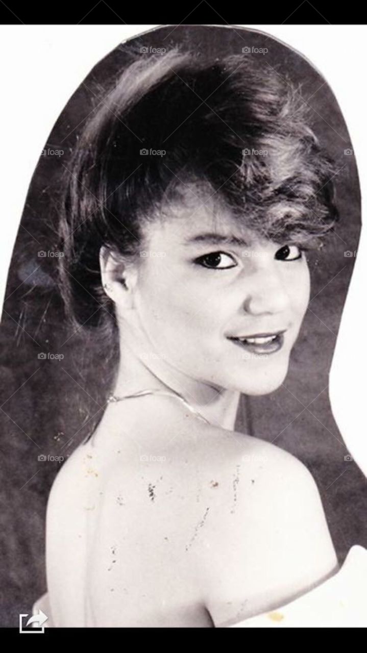 My momma. Where my looks came from. 