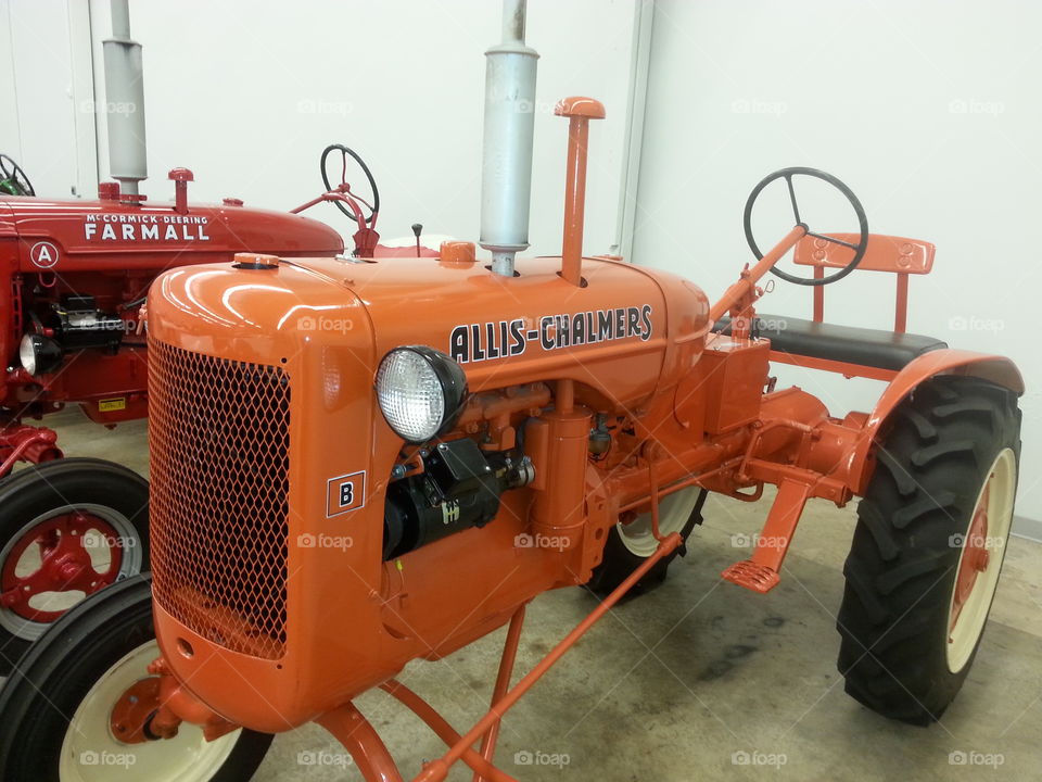 vintage allis chalmers tractor