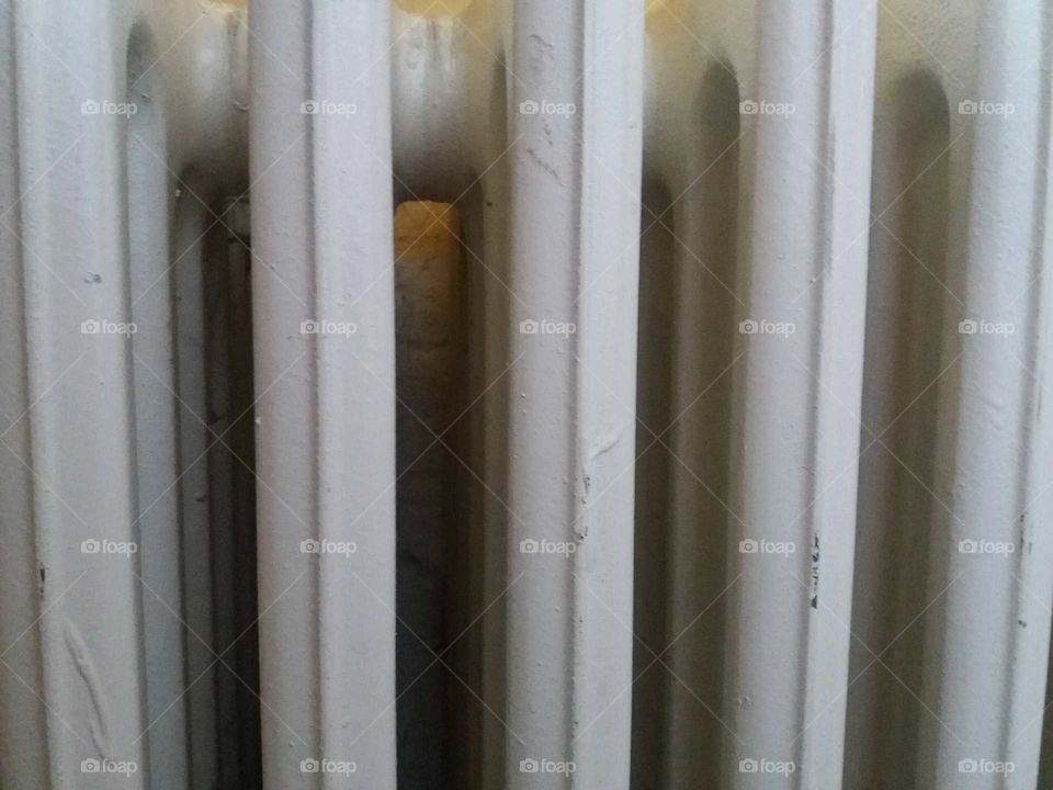 Close-up of central heating