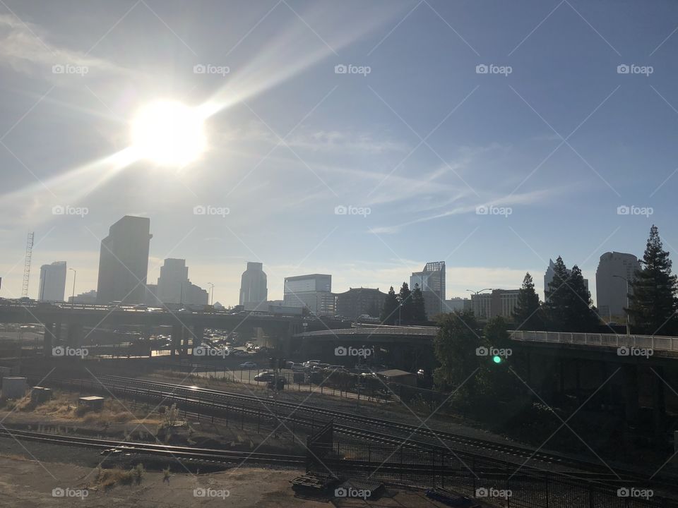 Sacramento skyline 