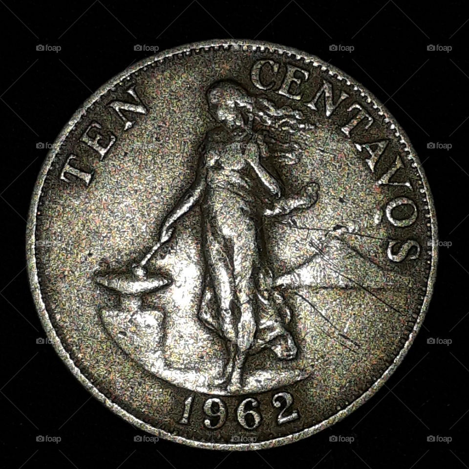 philippine 10 centavos 1962