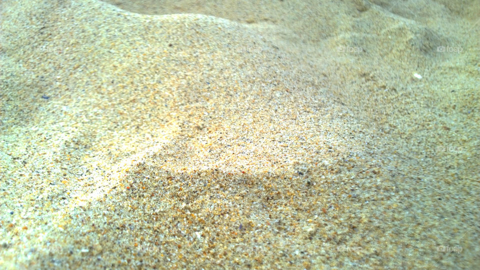 sand on the beach
