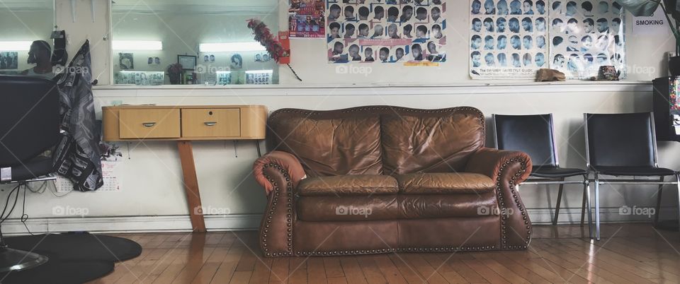 Barber Shop And Couch