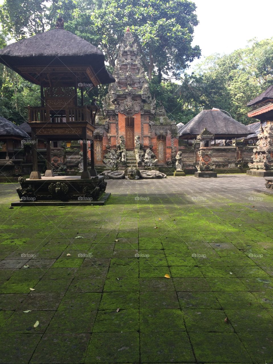 Temple at the Ubud Monkey Forest