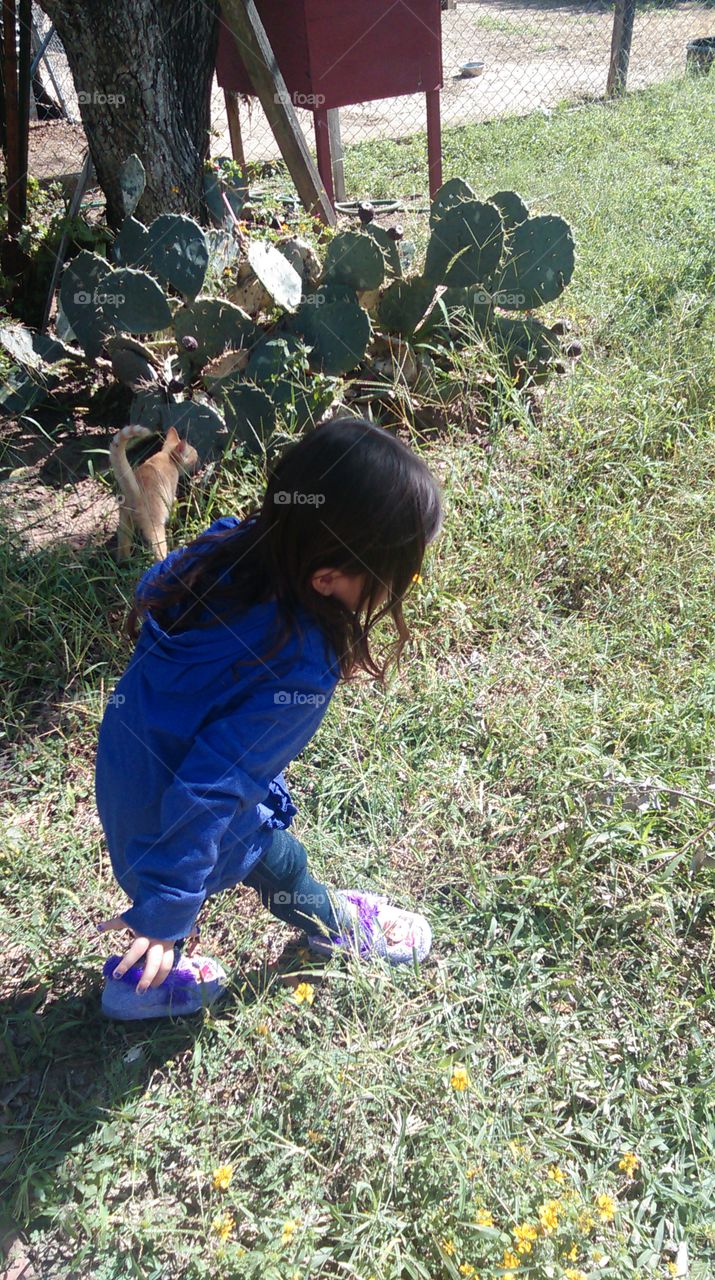 Farm, Child, Food, Outdoors, People