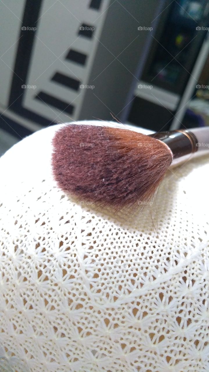 Closeup of a Brush