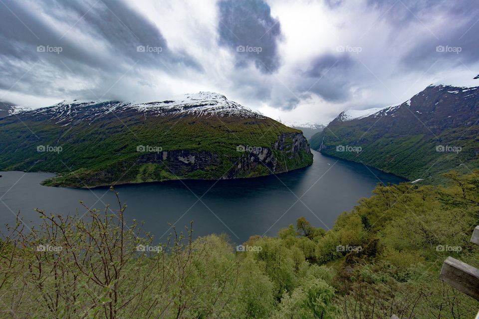 Norway Fjord Scenery
