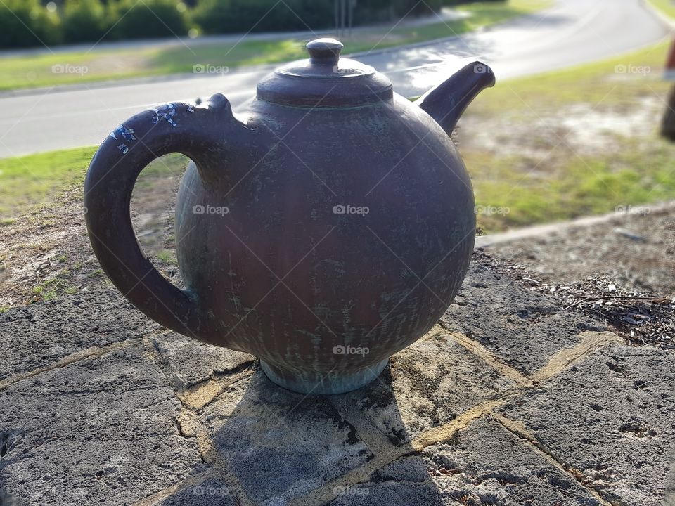 teapot sculpture