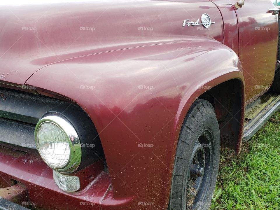 Old Ford truck