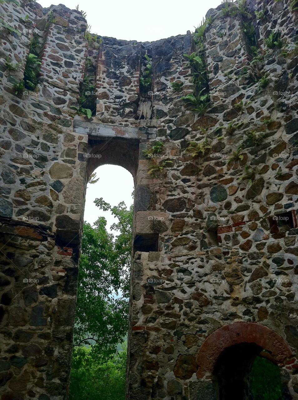 Fort ruins.