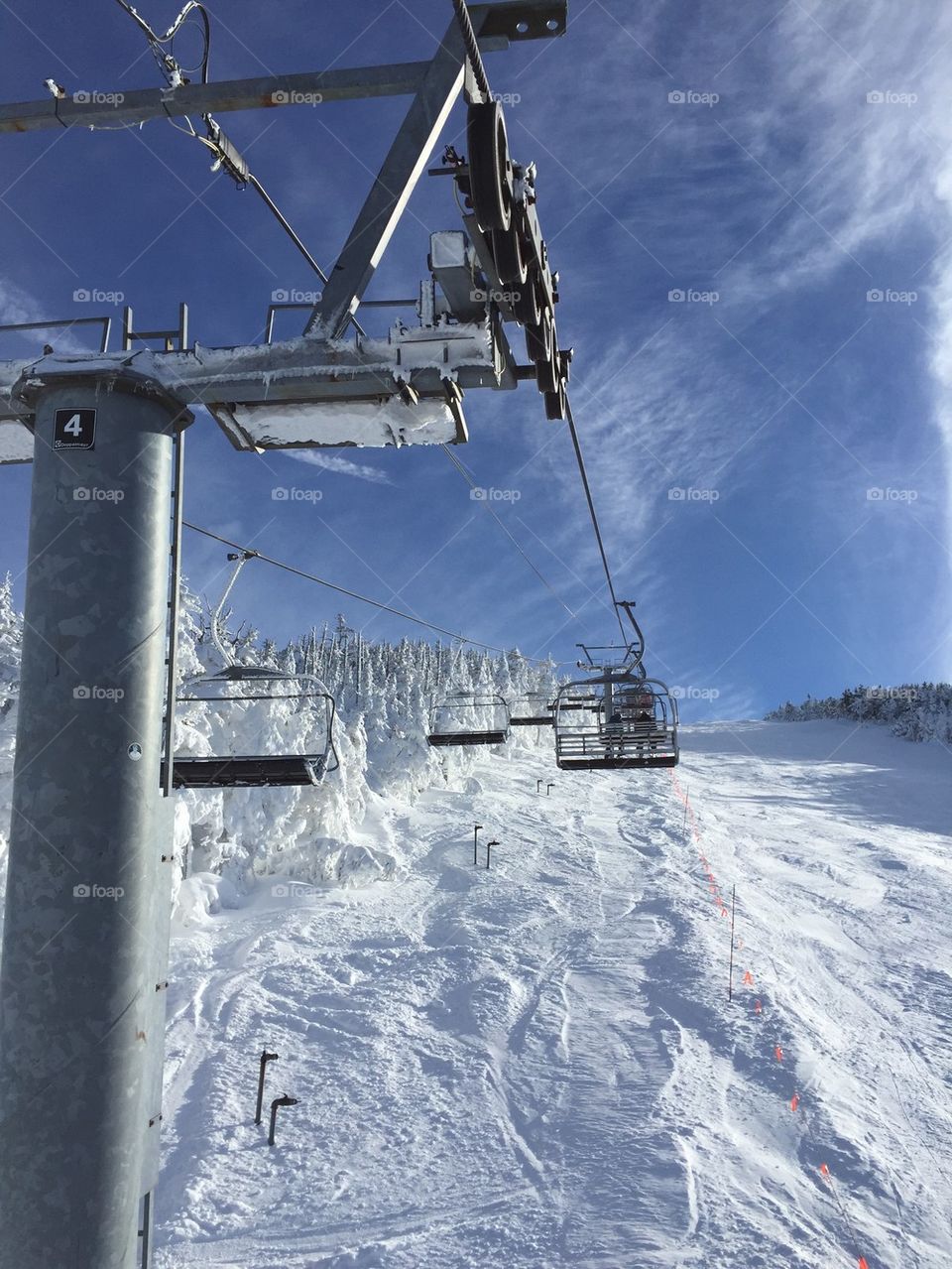 Ski lift, Cannon Mt. NH