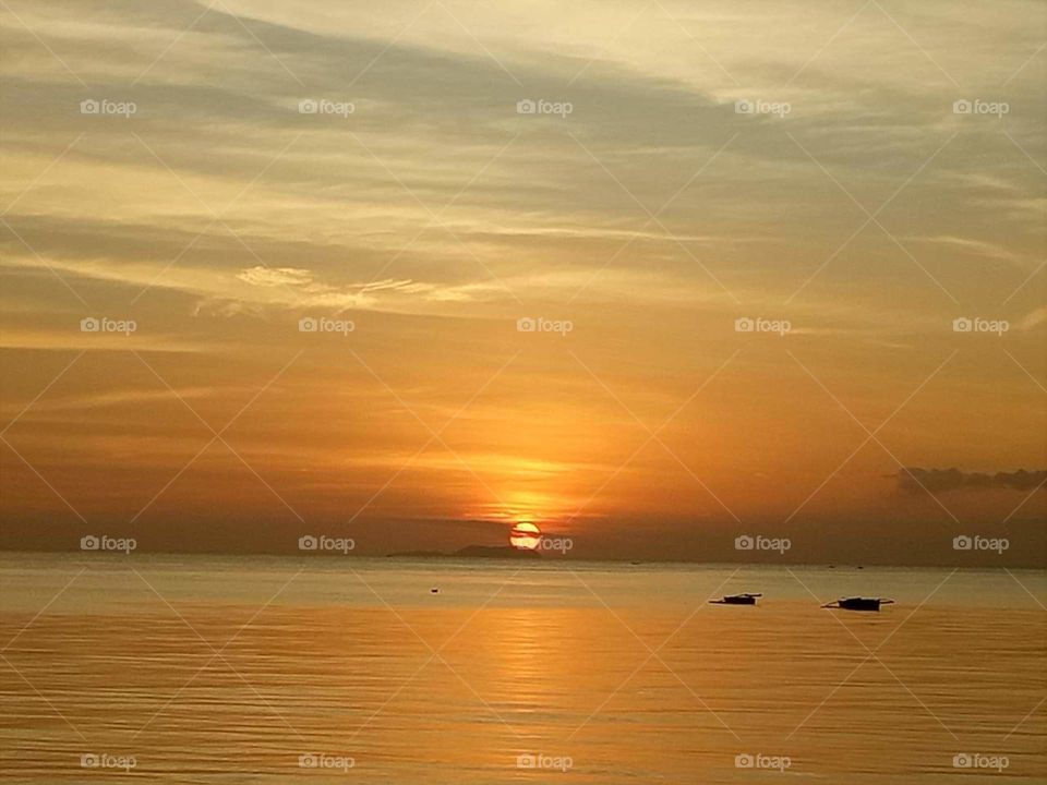 enjoy the summer sunrise only here in the Philippines #AdventureLover #philippines # summer #beach