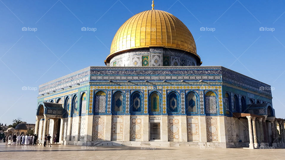 Palestine dome of rock