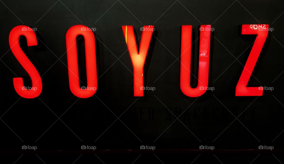 Russian space rocket Soyuz