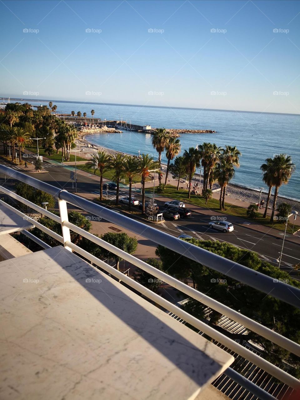 Beautiful beach in Cagnes-sur-Mer,France, followed 👋