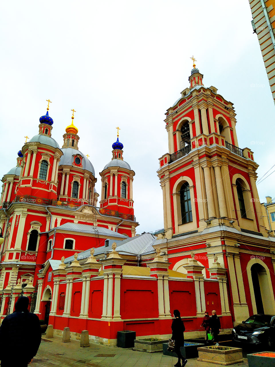 Church in the center of Moscow