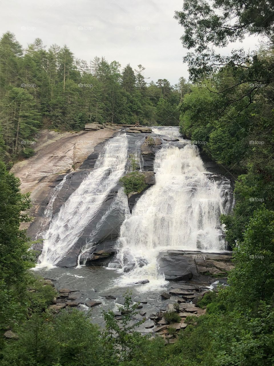 Waterfall on the country side