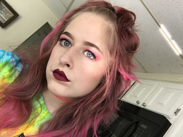 Pink hair 