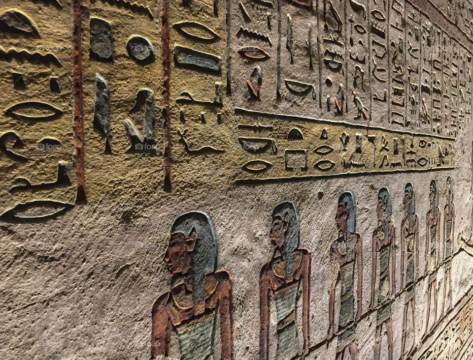 Valley of Kings in Egypt ... The great tomb in the world