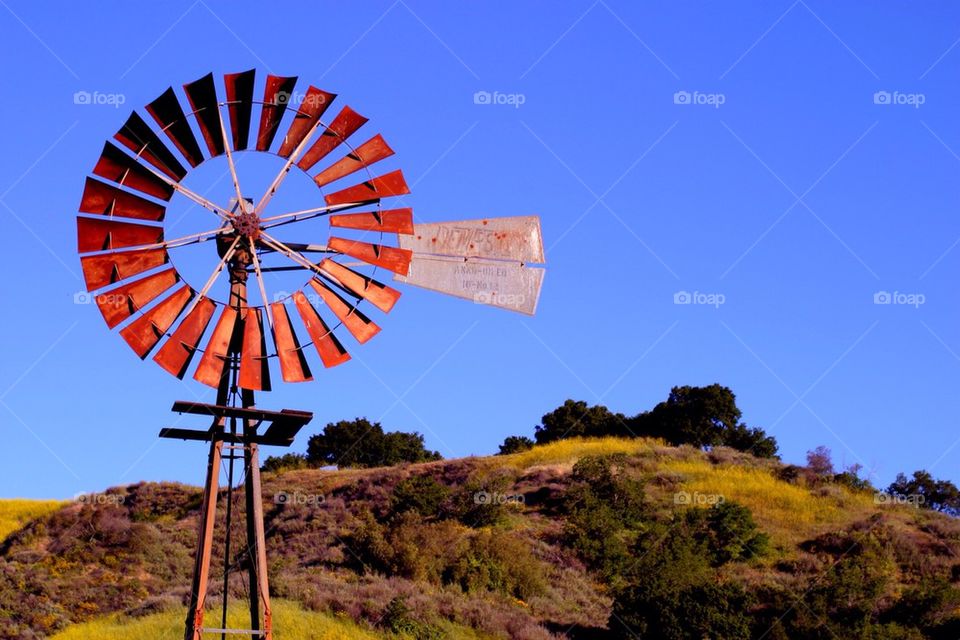 Water Pumping Windmill