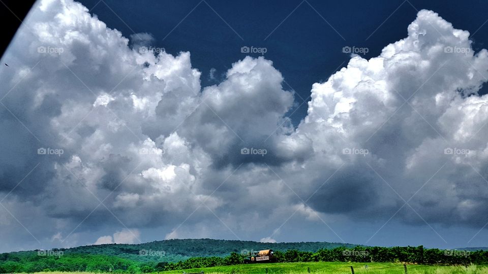 Sky, Nature, Landscape, No Person, Rural