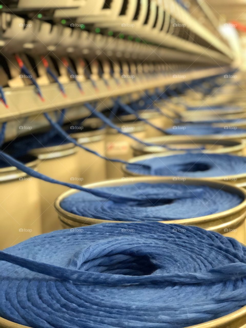 Yarn production