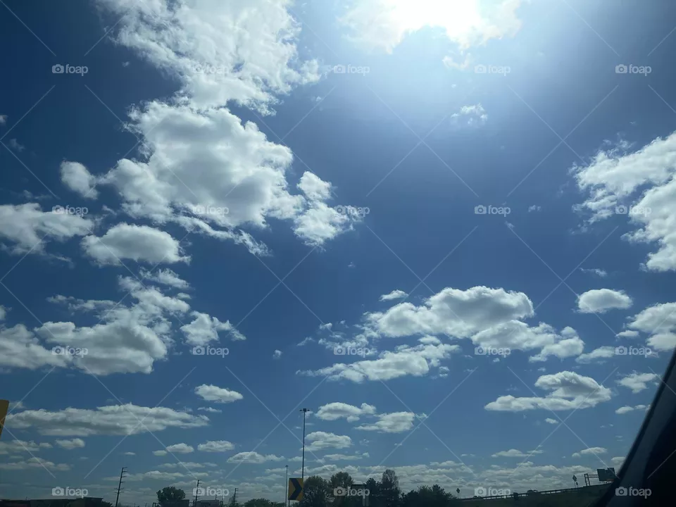 Beautiful white Clouds 