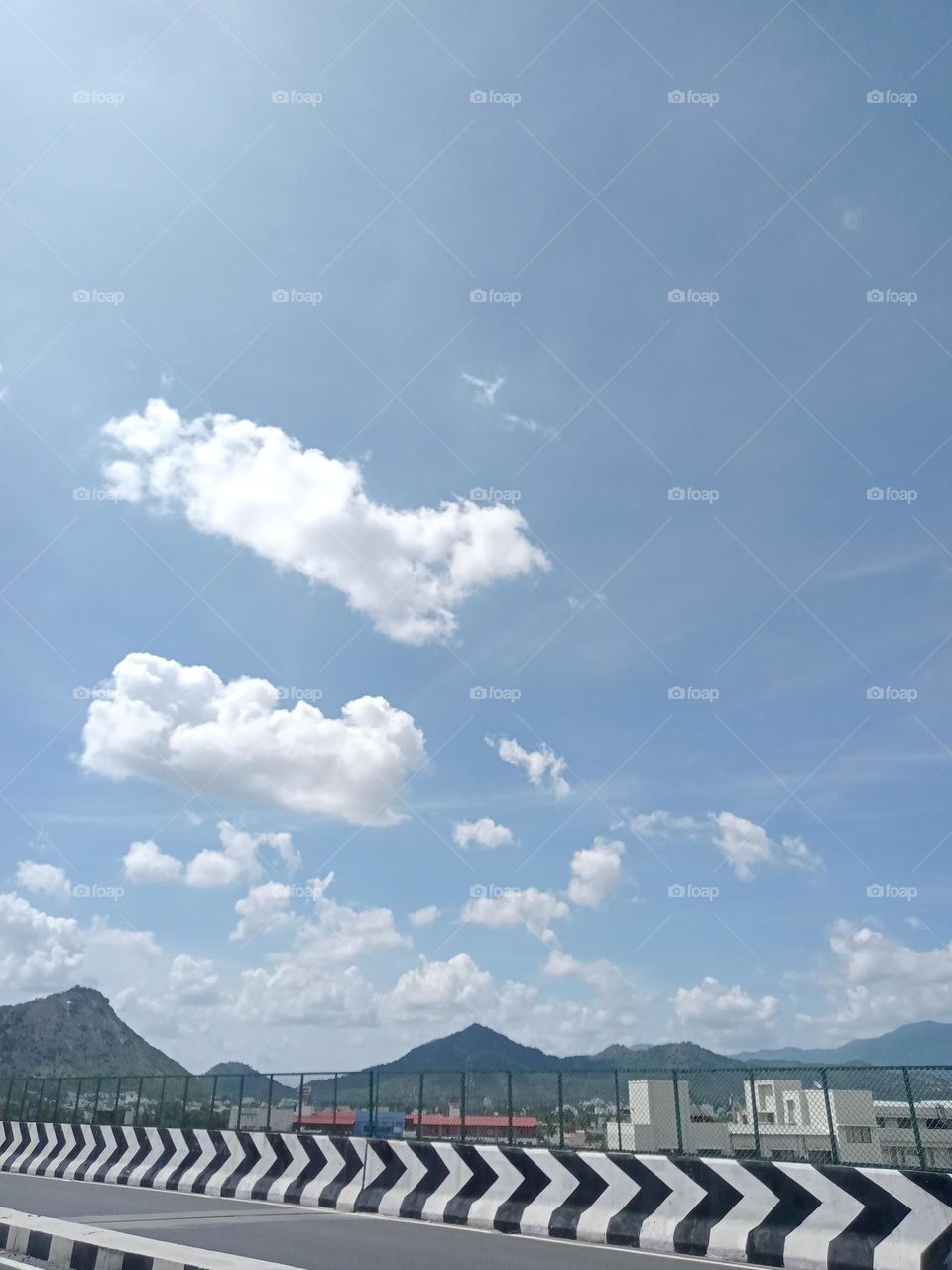 *Ravarma*  Pure white,  Pure blue, sky art