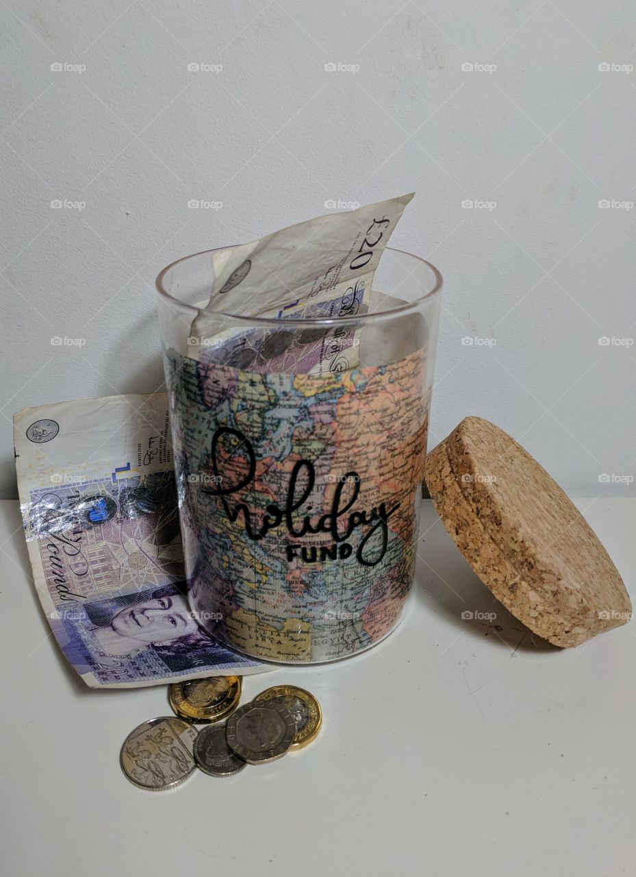 holiday fund savings jar