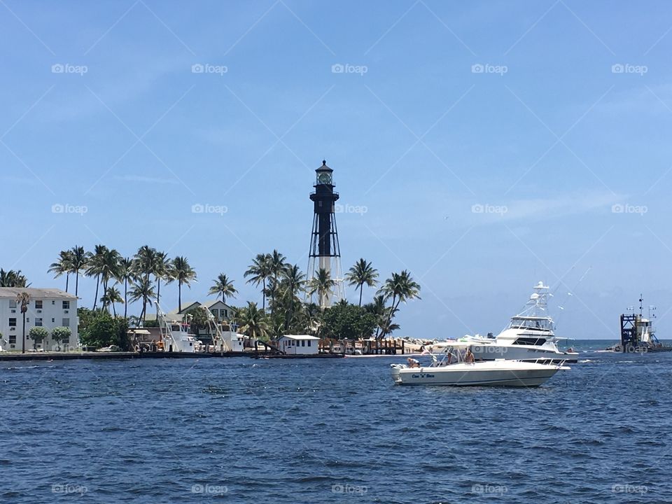 Lighthouse in Pompano Beach Florida