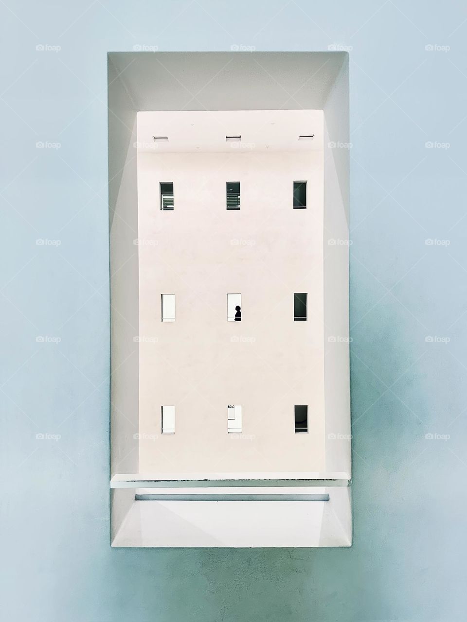 View from window to windows