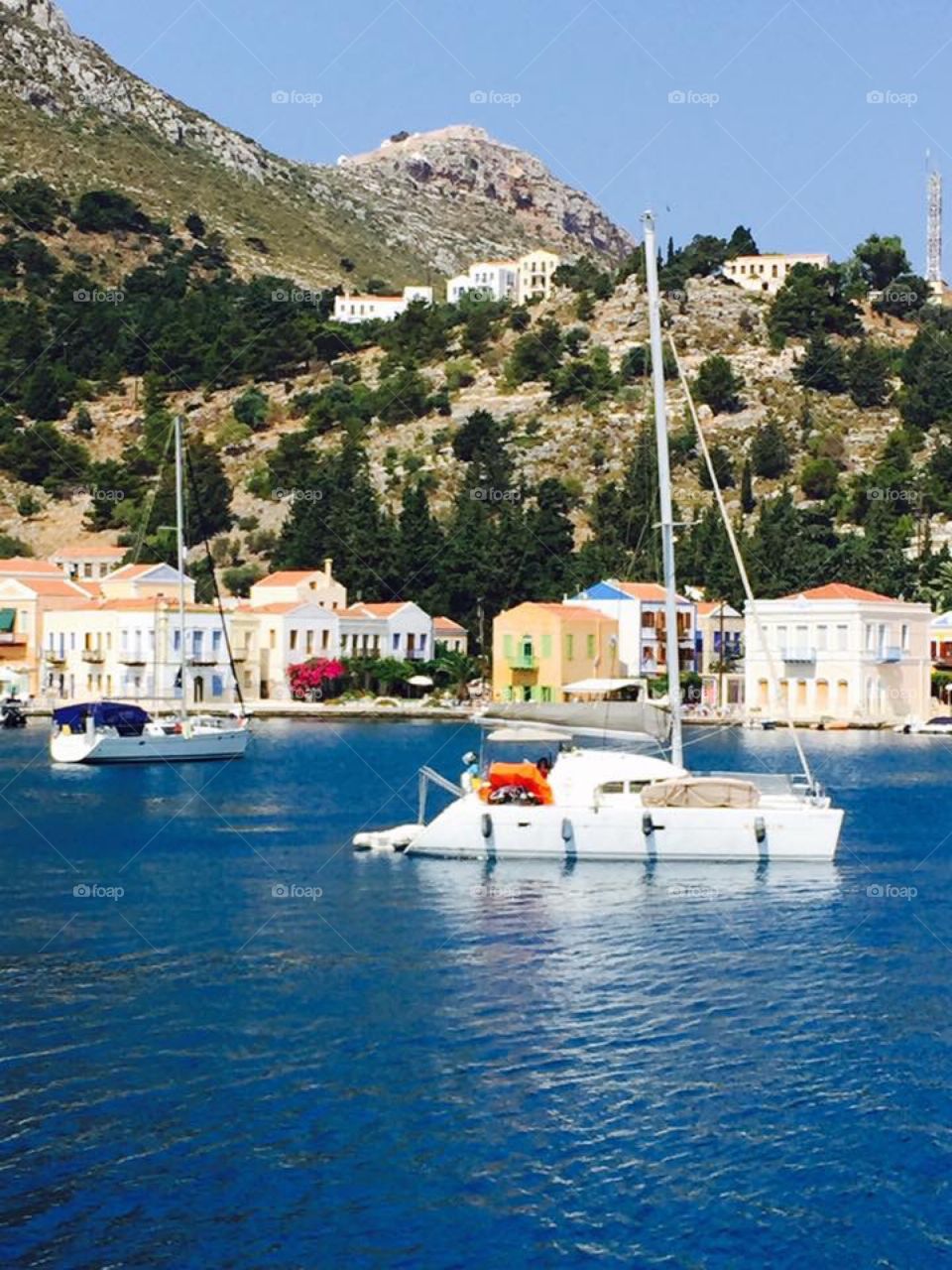 A Greek island 