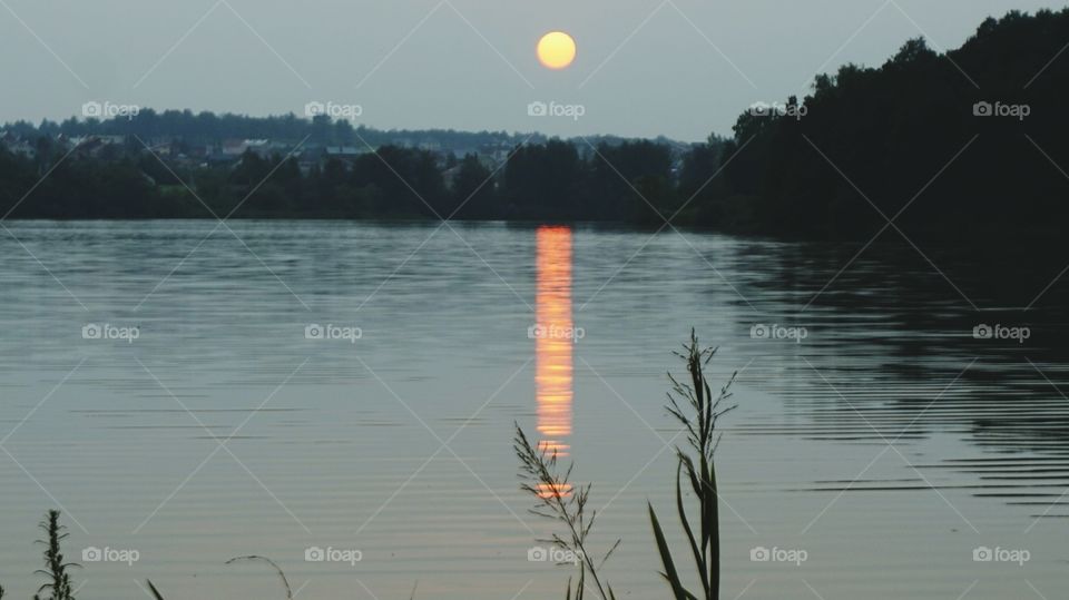 Water, Lake, Reflection, No Person, River