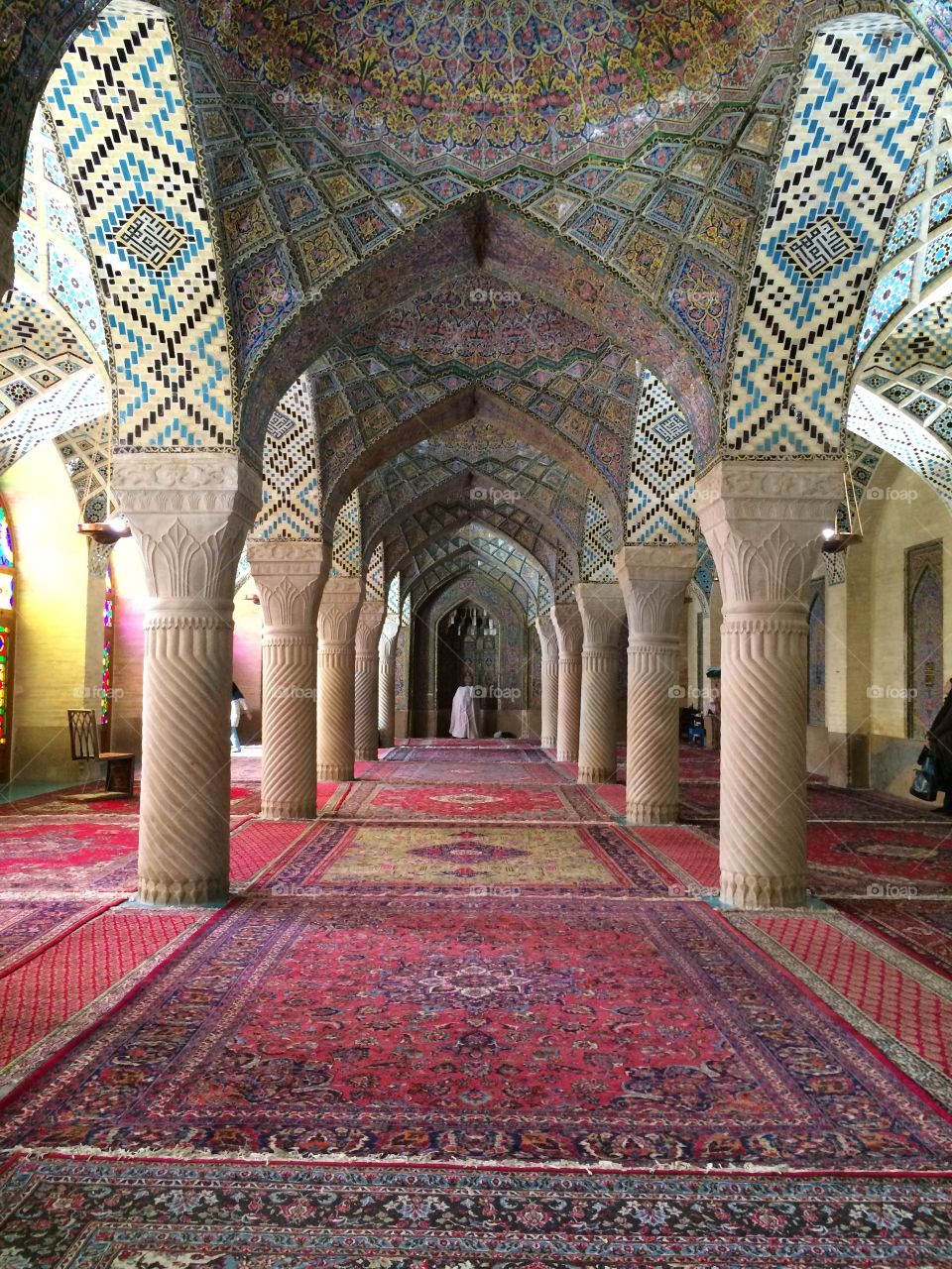 Old Mosque. Taken by iphone 5s in an old mosque in shiraz