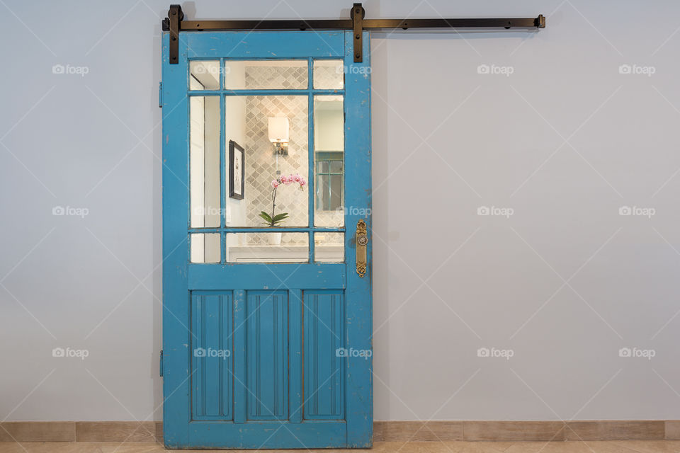 Bathroom Barn Door