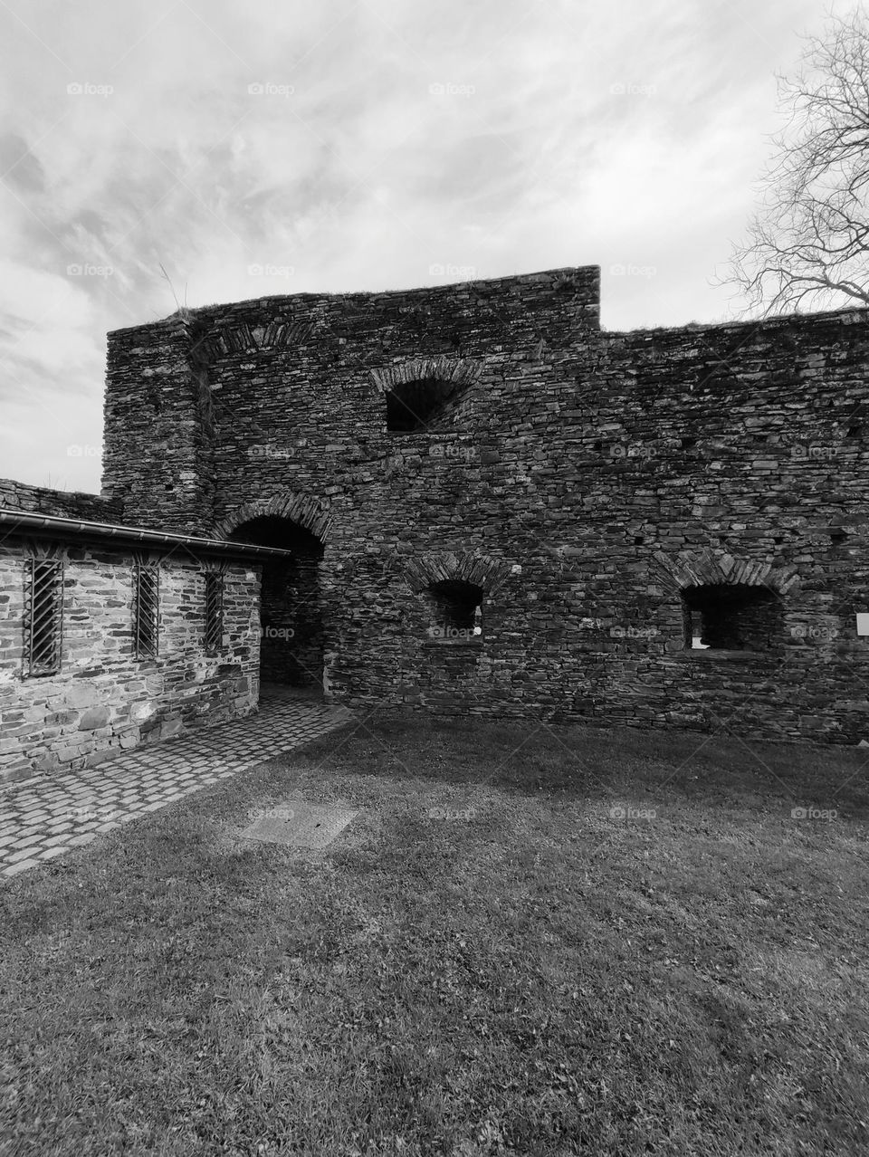 castle of Burgreuland, dating from 1625. Vielsam.