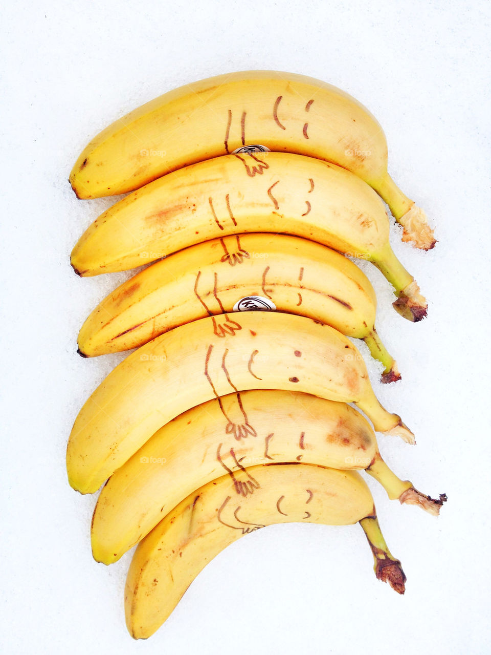 banana group hug