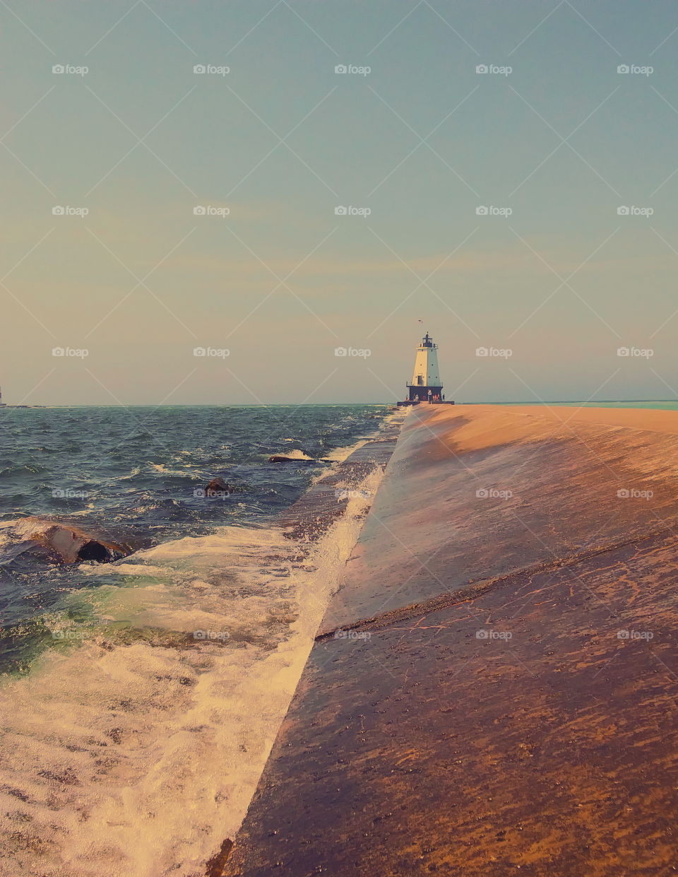 Lighthouse - Lake Michigan