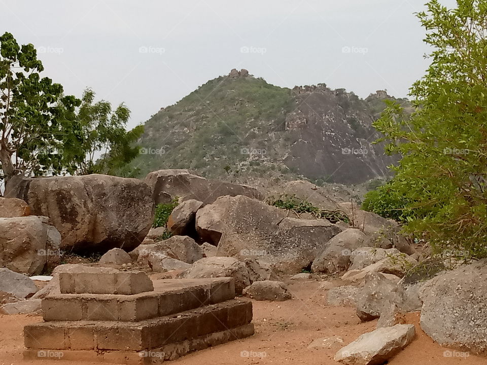 A outskirts looks of Dankoko, in Zing town. Zing is a mountainous area.