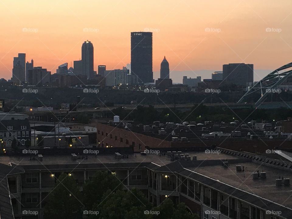 Pittsburgh skyline 