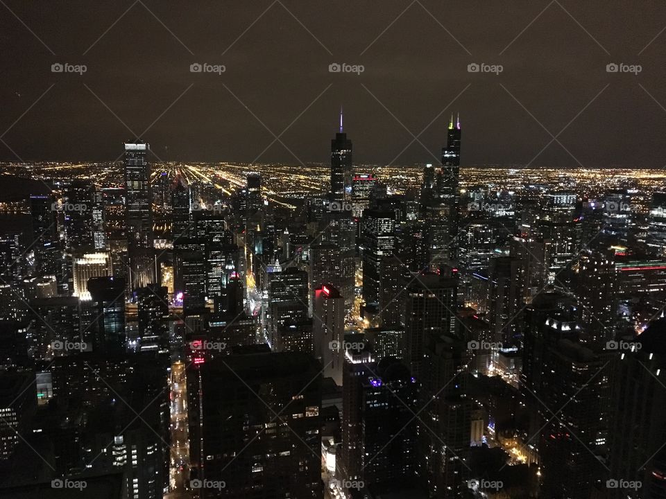 Chicago from Hancock Building 