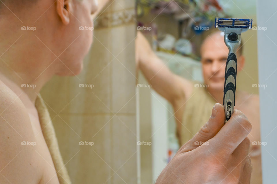 the ritual of shaving